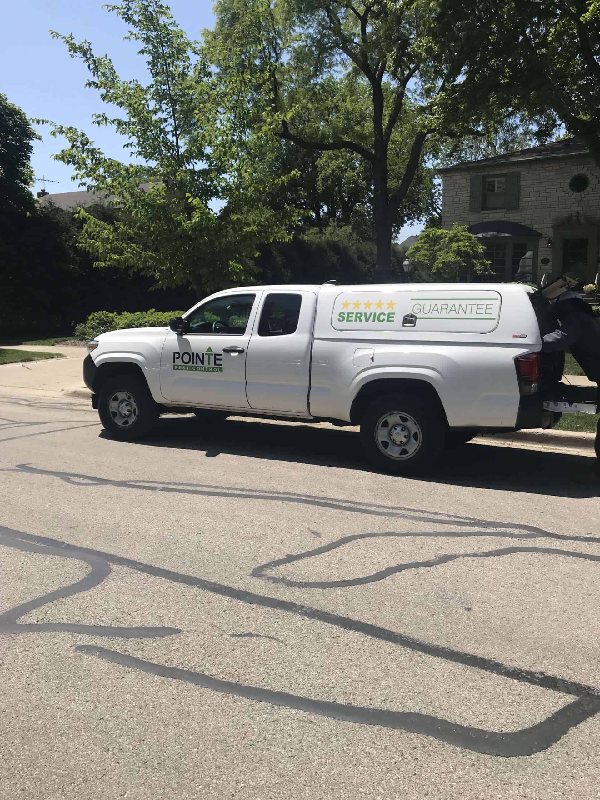 Pointe Pest Control Truck